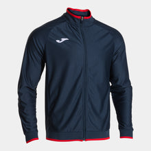 Lade das Bild in den Galerie-Viewer, JFV-Joma-Trainingsjacke-Navy Blau/Rot