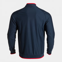 Lade das Bild in den Galerie-Viewer, JFV-Joma-Trainingsjacke-Navy Blau/Rot