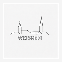 Lade das Bild in den Galerie-Viewer, WEISREM T-Shirt weiß