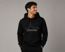 Lade das Bild in den Galerie-Viewer, KERCHEM Hoodie schwarz