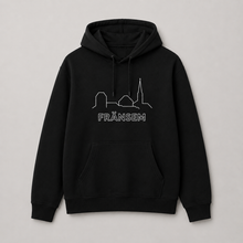 Lade das Bild in den Galerie-Viewer, Fränsem Hoodie schwarz