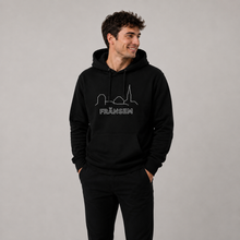 Lade das Bild in den Galerie-Viewer, Fränsem Hoodie schwarz