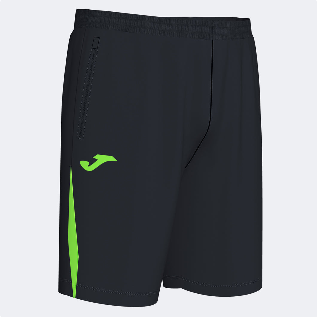 JOMA-kurze Hose-Black/Green Flor