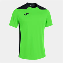 Lade das Bild in den Galerie-Viewer, LAGERRÄUMUNG - Joma-CHAMPIONSHIP VI SHORT SLEEVE T-SHIRT FLUOR GREEN BLACK
