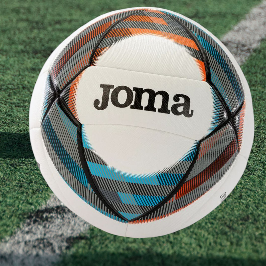Joma Dynamic III Trainingsball weiß/schwarz/blau/orange Größe 5