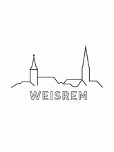 Lade das Bild in den Galerie-Viewer, WEISREM Hoodie weiß
