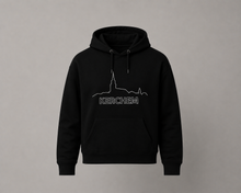 Lade das Bild in den Galerie-Viewer, KERCHEM Hoodie schwarz
