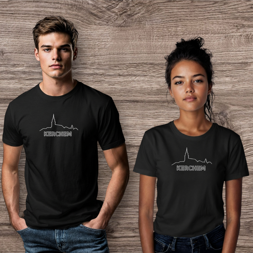 Kerchem T-Shirt schwarz