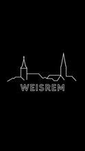 Lade das Bild in den Galerie-Viewer, WEISREM Hoodie schwarz
