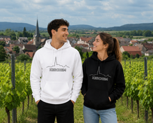 Lade das Bild in den Galerie-Viewer, KERCHEM Hoodie schwarz
