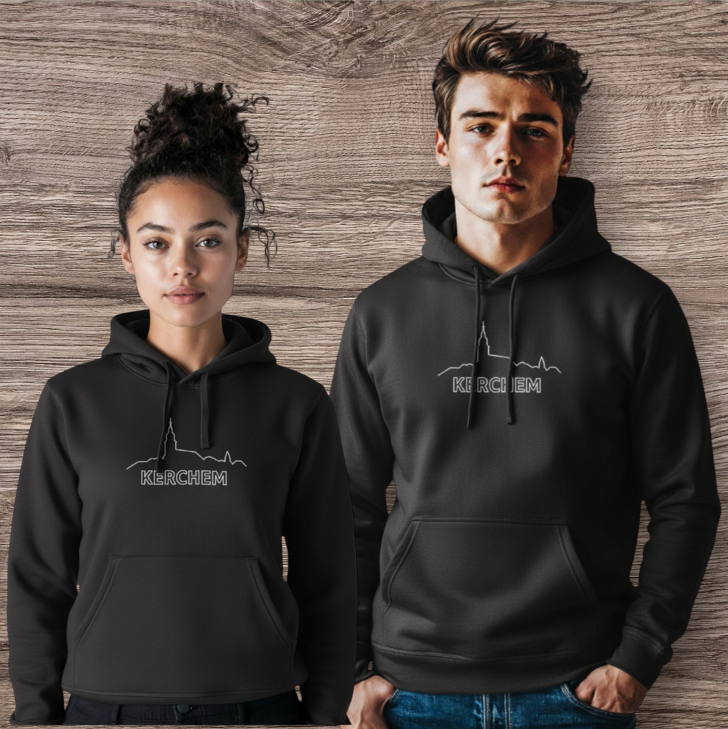 Kerchem Hoodie schwarz